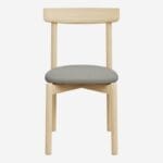 FIT chair with charcoal upholstery