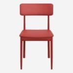 PIPPA μασιφ καρέκλα οξιά κόκκινη