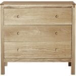 RADUS Oak chest of drawers with three drawers - Image 4