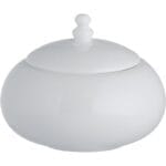 LUX Πορσελάνινη ζαχαριέρα λευκή