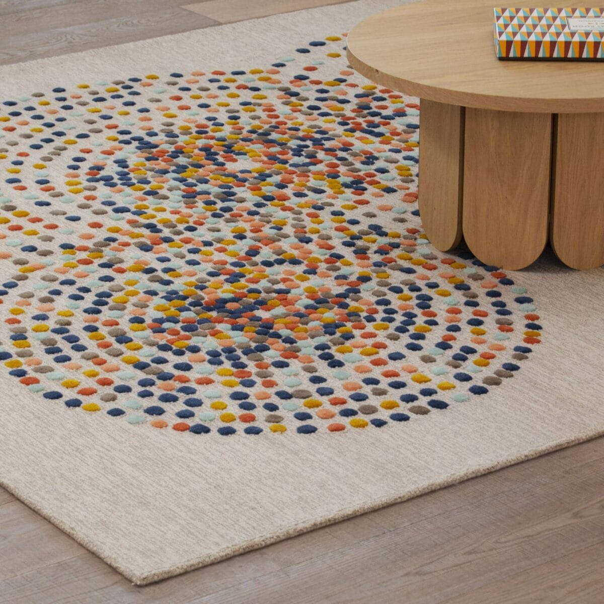 Idylle Handmade wool rug - 170 x 240 cm - Multicolor - Studio Habitat design - Image 2