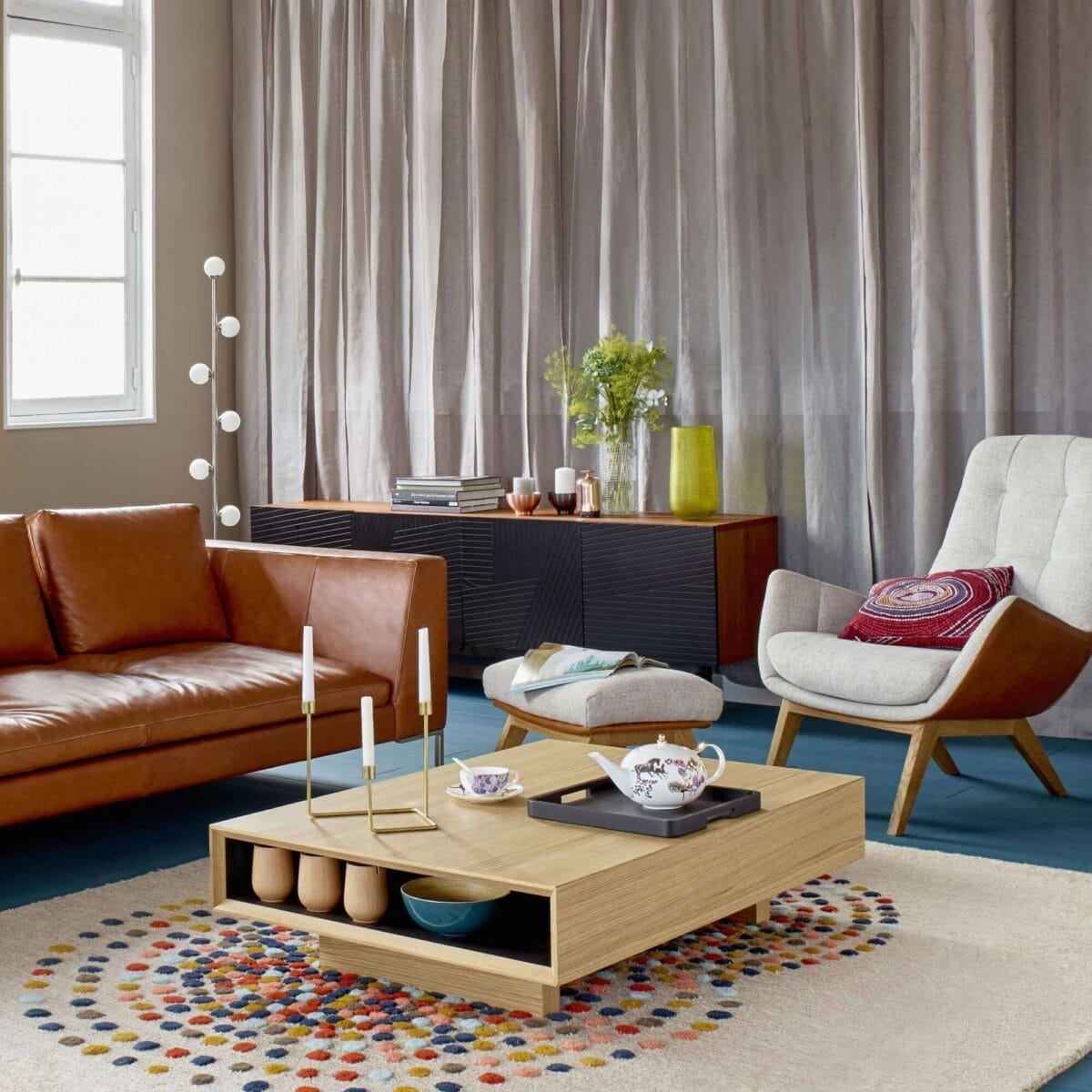 Idylle Handmade wool rug - 170 x 240 cm - Multicolor - Studio Habitat design - Image 6