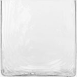 Nebuleuse Τετράγωνο γυάλινο βάζο - 22 cm - Διαφανές - Image 3