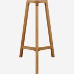 MELISSE σετ 2 δρύινα στρίποδα