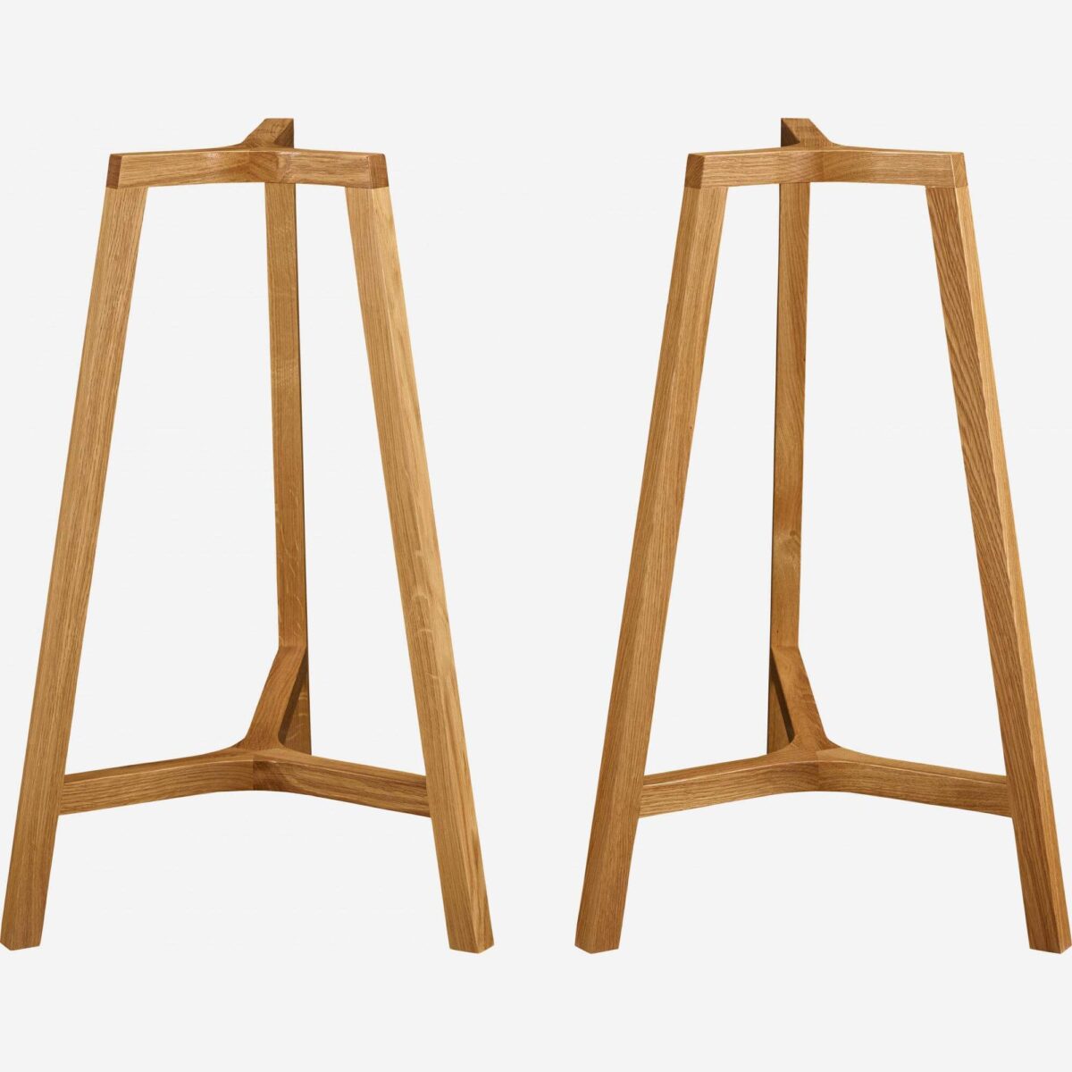 MELISSE σετ 2 δρύινα στρίποδα - Image 3