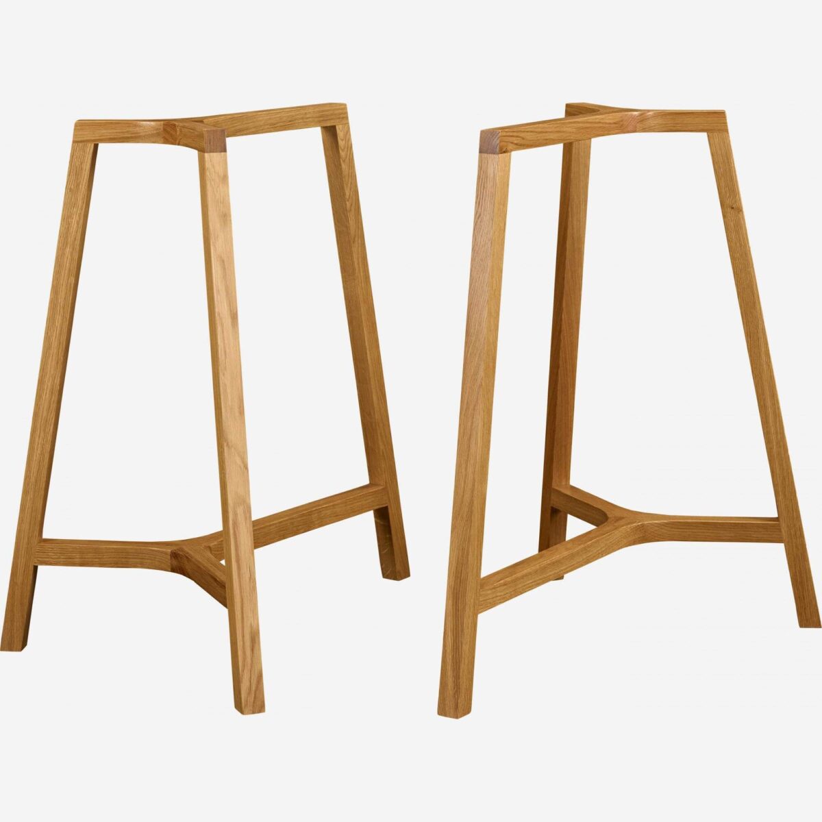 MELISSE σετ 2 δρύινα στρίποδα - Image 4