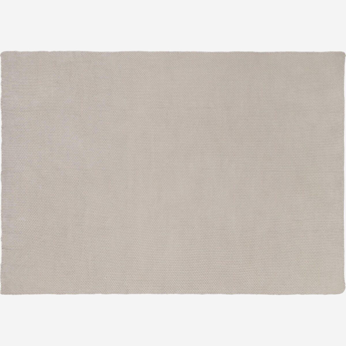 Lou Βαμβακερό πλεκτό ριχτάρι - 130 x 170 cm – Γκρι - Image 3