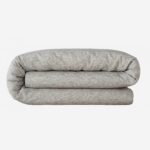 Skye Cotton duvet cover - 220 x 240 cm - Grey