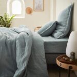 LINEN Linen pillow case 50*80 blue - Image 3