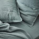 LINEN Linen pillow case 50*80 blue - Image 4