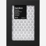 Dark birch Ξύλινο πλαίσιο - 10 x 15 cm - Μαύρο - Image 2
