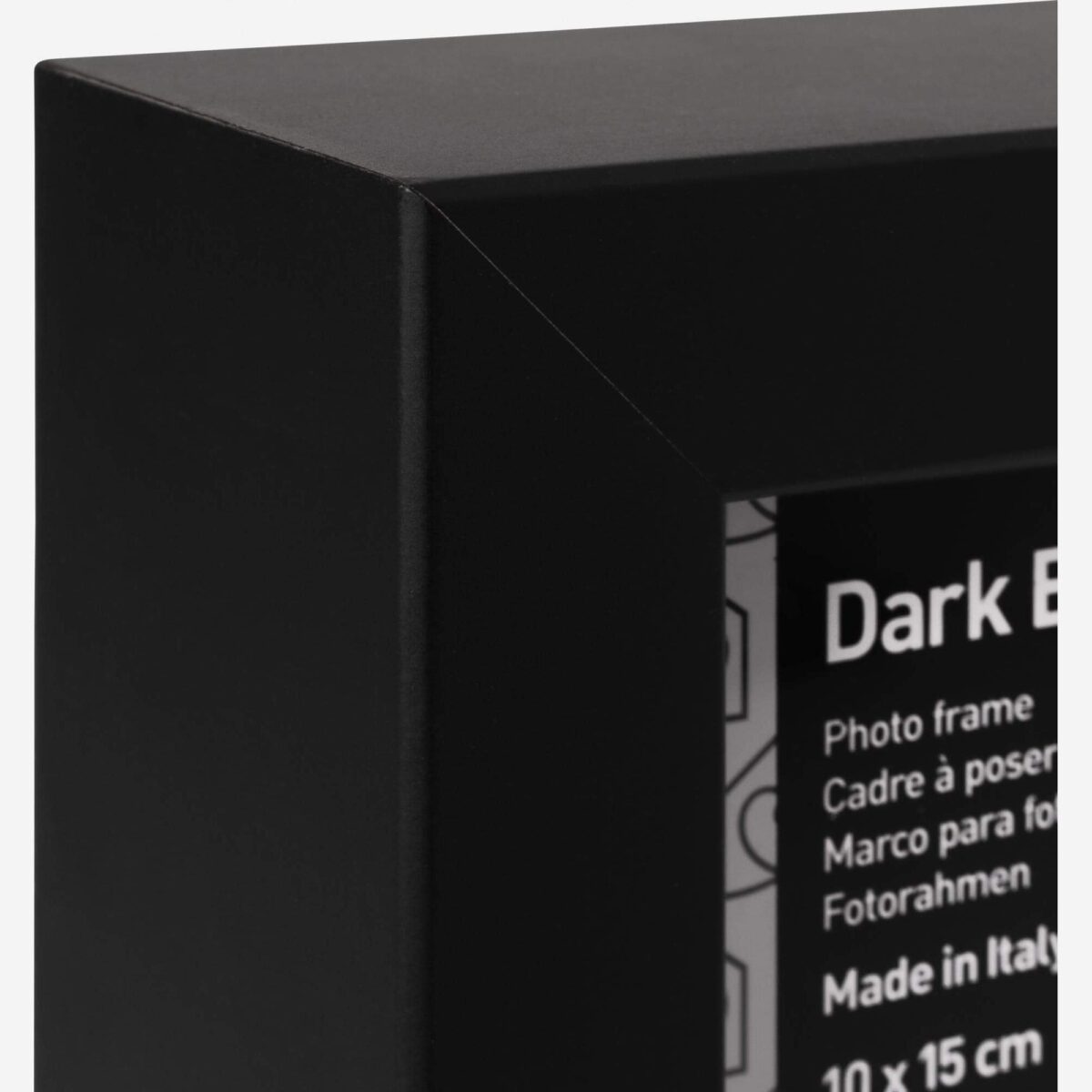 Dark birch Ξύλινο πλαίσιο - 10 x 15 cm - Μαύρο - Image 5