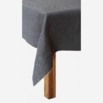 Linen Linen tablecloth - 150 x 250 cm - charcoal gray