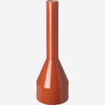 Sofia ceramic vase - 10 x 30 cm - Orange - Frederic Sofia design
