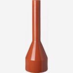 Sofia ceramic vase - 10 x 30 cm - Orange - Frederic Sofia design - Image 3