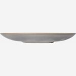 Asta Stoneware dinner plate - 25 cm - Blue and brown - Image 3