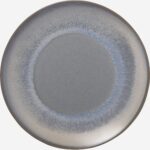 Asta Πιάτο γλυκού stoneware- 22 cm - Μπλε και καφέ