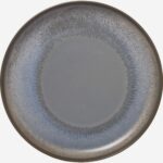 Asta Πιάτο φαγητού stoneware - 26 cm - Μπλε και καφέ