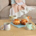 Aliona Clay mug - 350 ml - Orange - Image 8