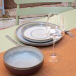 Asta Μπολ stoneware - 17,5 cm - Μπλε και καφέ - Image 2