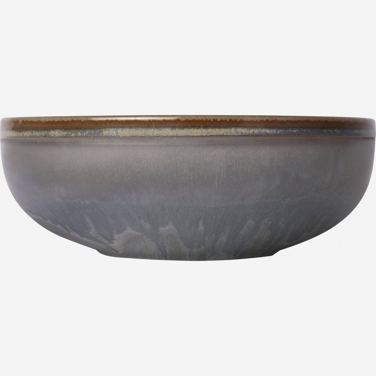 Asta Μπολ stoneware - 17,5 cm - Μπλε και καφέ - Image 3