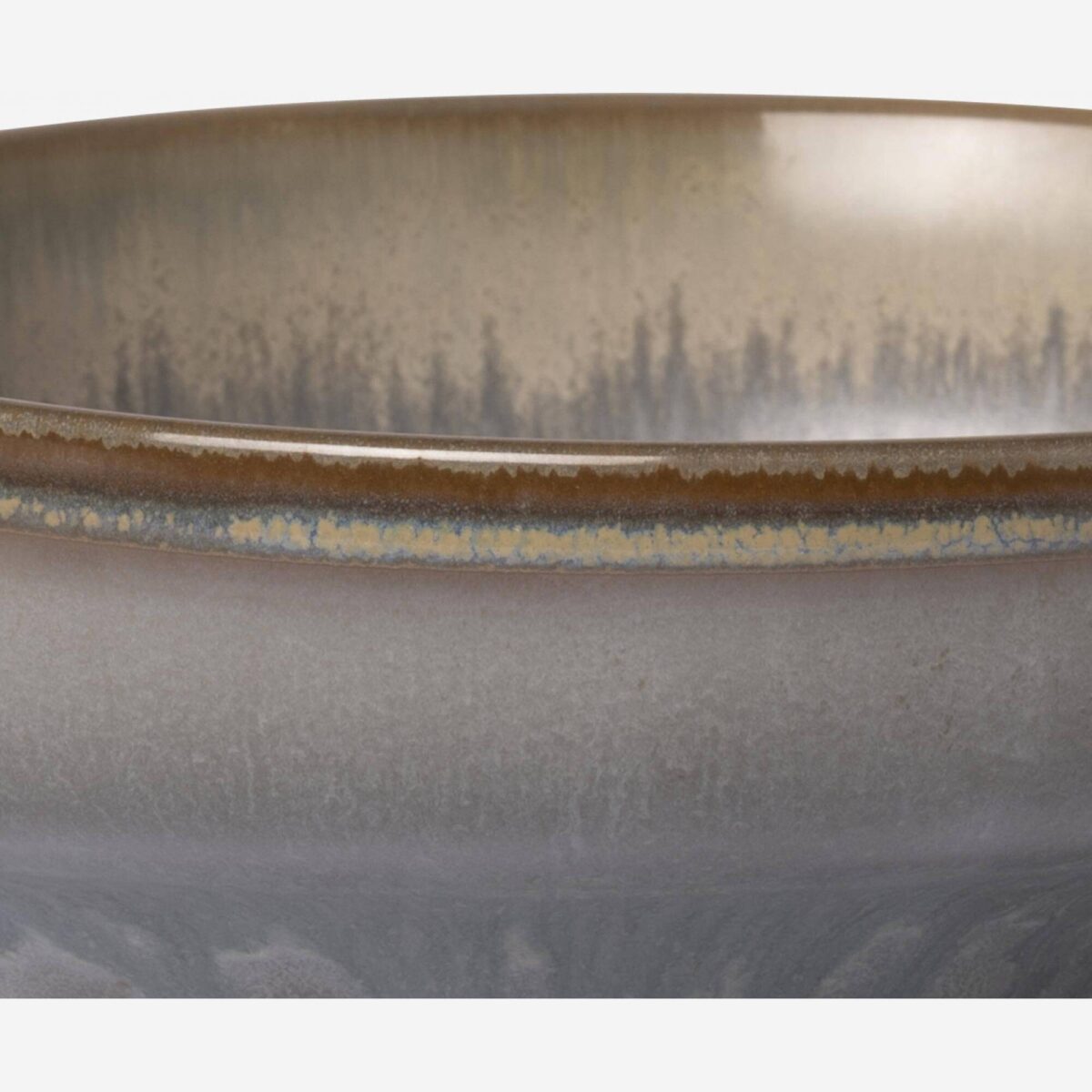 Asta Μπολ stoneware - 17,5 cm - Μπλε και καφέ - Image 6