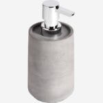 FOAM soap dispenser made of gray cement
