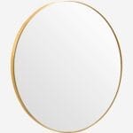 IVA Round mirror - 82 cm - Gold