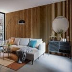 IVA Round mirror - 82 cm - Gold - Image 2