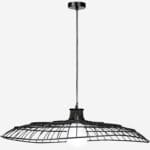 NELLY κρεμαστό φωτιστικό 80εκ μαύρο