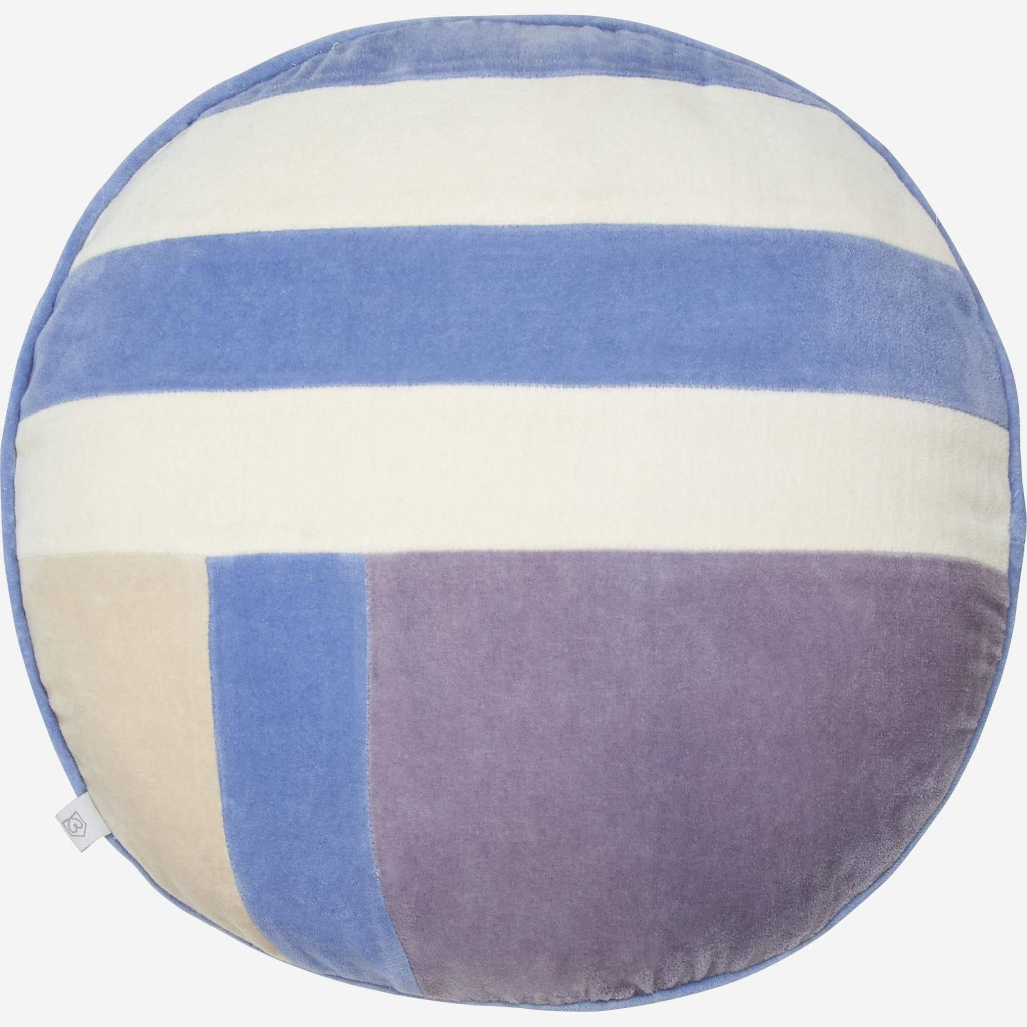 hab_2025_01_00821840-0 PRUNE plush round lilac pillow - Image 1