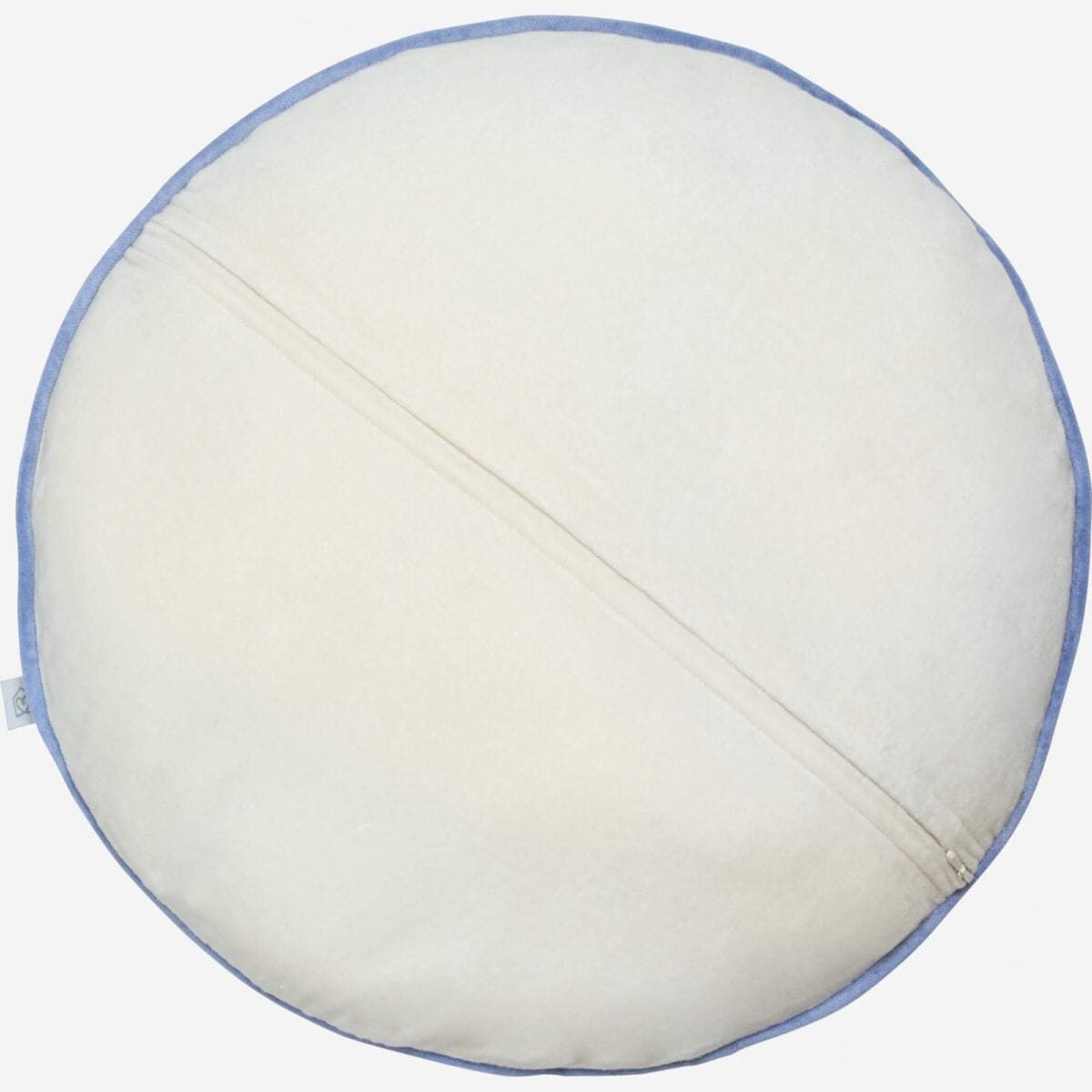PRUNE plush round lilac pillow - Image 4