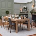 DRIO Rectangular extending oak table - Image 14