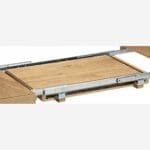 DRIO Rectangular extending oak table - Image 9