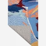 STELA χειροποίητο χαλί 170x240cm με μαλί και βαμβάκι πολύχρωμο - Image 3