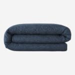 SKYE βαμβακερή παπλωματοθήκη 220x240cm σκούρο μπλε