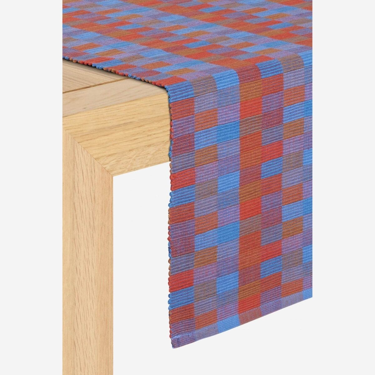 TALEB βαμβακερό runner τραπεζιού - 140 x 40 cm - κόκκινο - Image 2