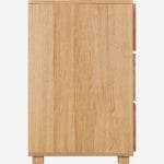 HANITA low chest of drawers natural oak - Image 7