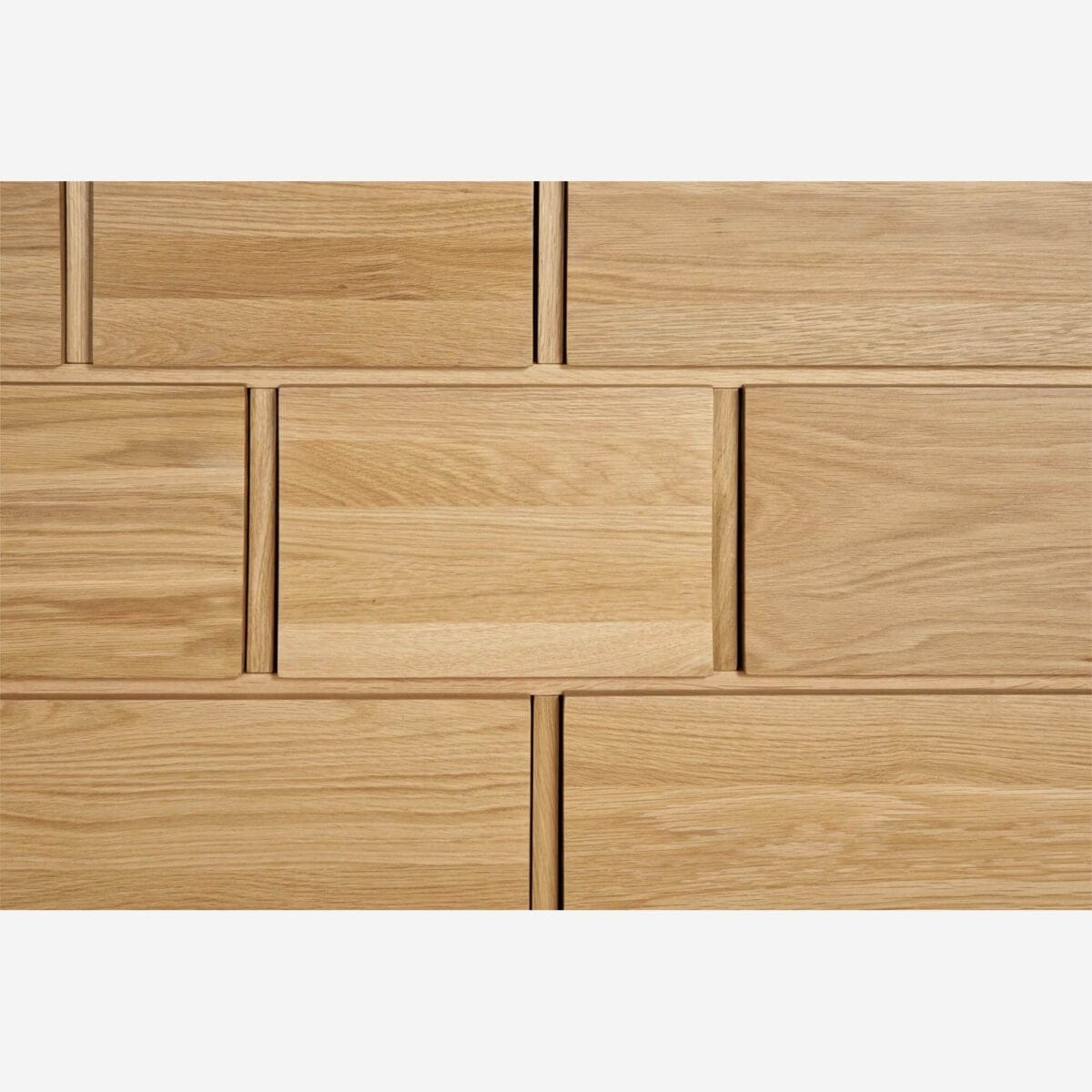 HANITA low chest of drawers natural oak - Image 8