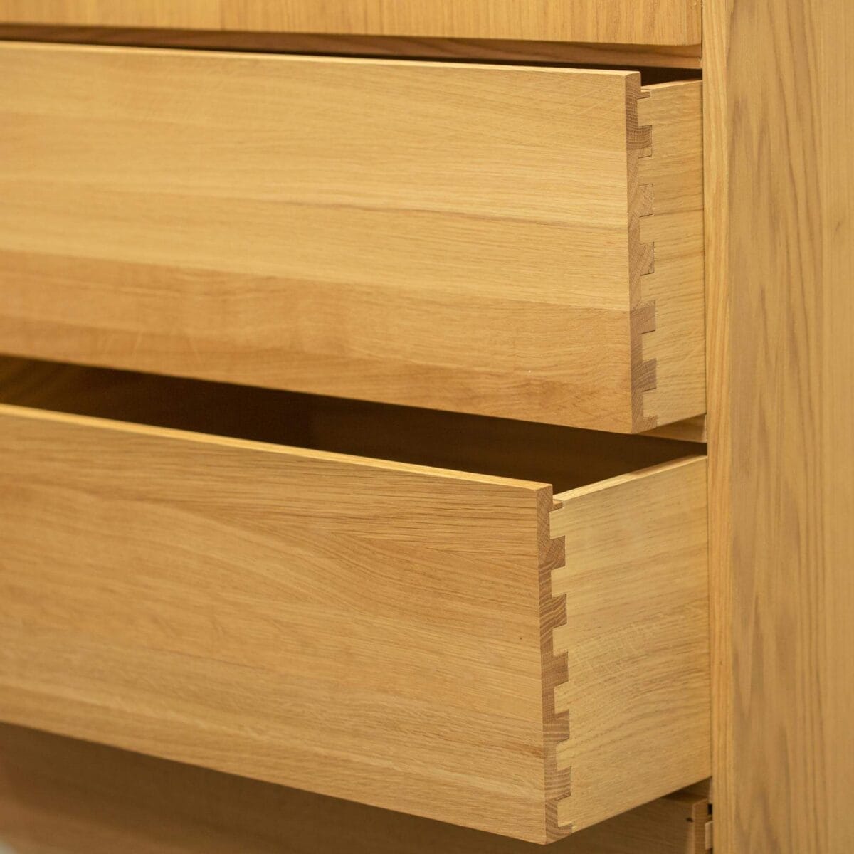 HANITA low chest of drawers natural oak - Image 10