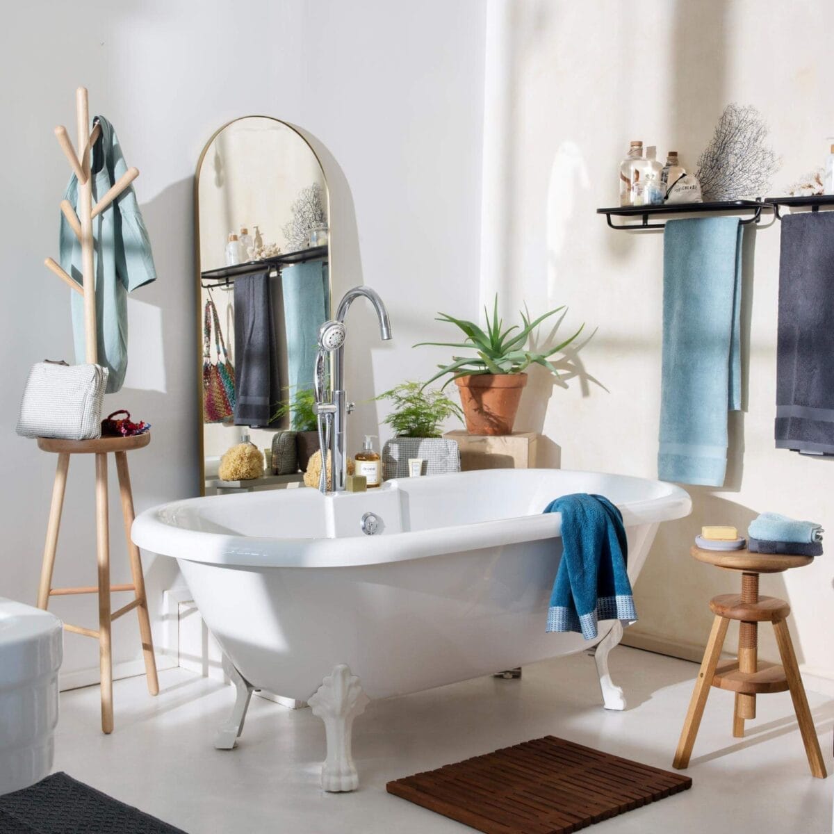 PAPUA ξύλινο πατάκι μπάνιου 45x59cm - Image 2