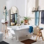 PAPUA ξύλινο πατάκι μπάνιου 45x59cm - Image 2