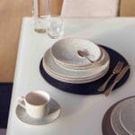 CYMBAL Placemat diameter 38cm grey - Image 2