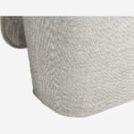 BARNABE μεγάλο καλάθι απλύτων με ύφασμα και μπαμπού γκρί - Image 14