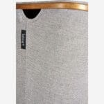 BARNABE μεγάλο καλάθι απλύτων με ύφασμα και μπαμπού γκρί - Image 8