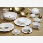 LUX porcelain salad bowl BONNE CHINA - Image 2