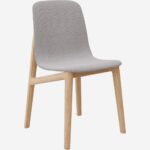 My mia Καρέκλα από ξύλο και ύφασμα - Γκρι - Σχέδιο Noé Duchaufour-Lawrance - Image 4