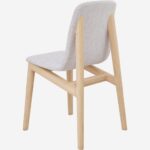 My mia Καρέκλα από ξύλο και ύφασμα - Γκρι - Σχέδιο Noé Duchaufour-Lawrance - Image 3