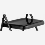 MACADAM πτυσσόμενη μεταλλική καρέκλα μαύρο χρώμα - Image 5