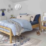 Radus Oak bed 180 x 200 cm in natural color - Image 2